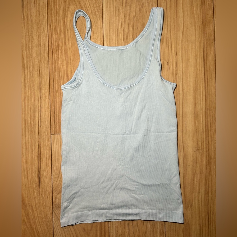 Lululemon Light Blue Tank Top